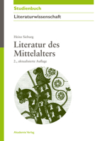 Literatur des Mittelalters (Akademie Studienbücher - Literaturwissenschaft) 3050059133 Book Cover