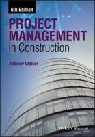 Project management in construction 0632025174 Book Cover