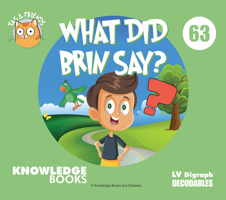 What Did Brin Say?: Book 63 176127063X Book Cover