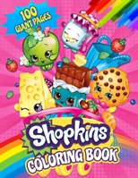 Shopkins Coloring Book: Super Gift for Kids and Fans - Great Coloring Book with High Quality Images B08PX8ZJ6T Book Cover