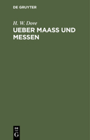 Ueber Maass und Messen. 1012188337 Book Cover