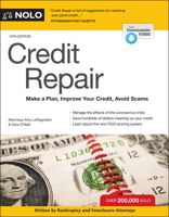 Credit Repair: Make a Plan, Improve Your Credit, Avoid Scams 1413326773 Book Cover