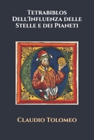 Tetrabiblos: Dell'Influenza delle Stelle e dei Pianeti B08YQQWP5R Book Cover