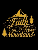 Write the Vision Monthly/Weekly Christian Planner: January 2020 to December 2020_Faith can move mountains - black and yellow 1660212464 Book Cover
