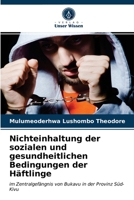 Nichteinhaltung der sozialen und gesundheitlichen Bedingungen der Häftlinge 6203324256 Book Cover