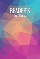 Reader's Log Book : A Book Lover's Journal, Geometric Design 1661658091 Book Cover