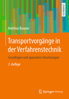 Transportvorg�nge in Der Verfahrenstechnik: Grundlagen Und Apparative Umsetzungen 3662600110 Book Cover