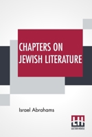 Chapters on Jewish Literature 1544607903 Book Cover