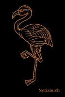 Notizbuch: Flamingo | Journal DIN A5 120 Seiten gepunktet Dotgrid I Notizblock für Flamingo Liebhaber und Tierfreunde I Dankbarkeitsbuch & Planer (German Edition) 1697740901 Book Cover