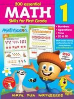 Math for 1st Grade Workbook - 200 Essential Math Skills (Reading Eggs) B07CVMC5W5 Book Cover