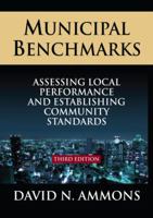 Municipal Benchmarks: Assessing Local Performance and Establishing Community Standards 0803972539 Book Cover