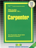 Carpenter (Passbooks for Career Opportunites) 0837301262 Book Cover