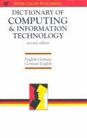 Dictionary of Computing & Information Technology Eng-Ger (with G-E Glossary) 1901659003 Book Cover