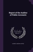 Report of the Auditor of Public Accounts 1146912528 Book Cover