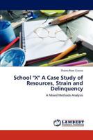 School X a Case Study of Resources, Strain and Delinquency 3847349066 Book Cover
