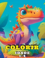 Dinossauros Filhotes Para Colorir (Portuguese Edition) B0C2SG2H2M Book Cover