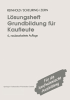 Losungsheft Grundbildung Fur Kaufleute 3409974148 Book Cover