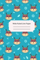 Cute Baby Squirrel Theme Wide Ruled Line Paper 1675306729 Book Cover