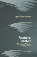 Fractional Analysis 1461286670 Book Cover