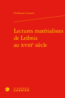 Lectures Materialistes De Leibniz Au Xviiie Siecle (Histoire Du Materialisme, 2) 2406157857 Book Cover