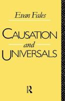 Causation and Universals 1138969982 Book Cover