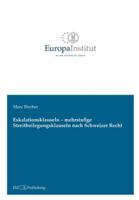 Eskalationsklauseln - mehrstufige Streitbeilegungsklauseln nach Schweizer Recht 3039940309 Book Cover