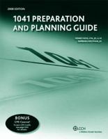 1041 Preparation and Planning Guide 2008 (Preparation and Planning) 0808019589 Book Cover
