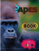 Apes coloring book for kids: African Animal Coloring and Activity Book for children's B097BSJ9YH Book Cover