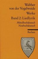 Werke 2. Liedlyrik. 3150008204 Book Cover