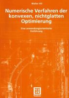 Numerische Verfahren Der Konvexen, Nichtglatten Optimierung: Eine Anwendungsorientierte Einfuhrung 3519005131 Book Cover