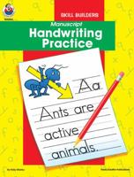 Manuscript Handwriting Practice Skill Builder 0867349190 Book Cover