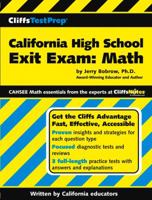 CliffsTestPrep California High School Exit Exam-Math 0764559397 Book Cover