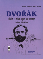 Music Minus One Piano: Dvorak Piano Trio in E Minor, op. 90 1596150335 Book Cover