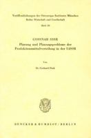 Gossnab Sssr: Planung Und Planungsprobleme Der Produktionsmittelverteilung in Der Udssr 3428026454 Book Cover