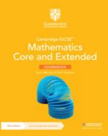 Cambridge IGCSE™ Mathematics Core and Extended Coursebook with Cambridge Online Mathematics (2 Years' Access) 1009297910 Book Cover