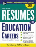 Resumes for Education Careers (Professional Resumes Series) 007143738X Book Cover