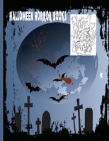 Halloween Horror Books: Funny Halloween Vampire Coloring Book for Kids B08KQBYNL7 Book Cover