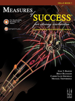 Measures of Success for String Orchestra Cello Book 1 1619280914 Book Cover