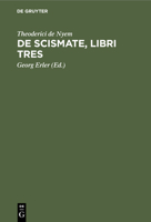de Scismate, Libri Tres 3112452232 Book Cover