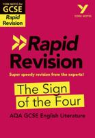 York Notes for Aqa GCSE Rapid Revision: The Sign of the Four Catch Up, Revise and Be Ready for and 2023 and 2024 Exams and Assessments 1292270969 Book Cover