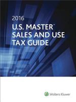 U.S. Master Sales & Use Tax Guide, 2016 0808042769 Book Cover