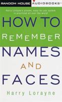 How to Remember Names and Faces 0394298306 Book Cover