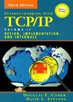 Internetworking with TCP/IP Vol. II: ANSI C Version: Design, Implementation, and Internals (3rd Edition) 0139738436 Book Cover