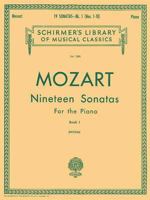 19 Sonatas - Book 1: English/Spanish Schirmer Library of Classics Volume 1305 Piano Solo 0634069543 Book Cover