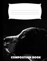 Composition Book: Great Dane Composition Notebook Wide Ruled 1074652452 Book Cover