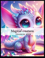 Magical creatures: Coloring Book B0CVB2NKQ6 Book Cover