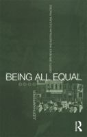 Being All Equal: Identity, Difference and Australian Cultural Practice 1859731066 Book Cover