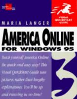 America Online 3 for Windows 95 (Visual QuickStart Guide) 0201694018 Book Cover