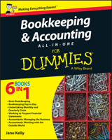 Bookkeeping and Accounting All-in-One For Dummies - UK 1119026539 Book Cover