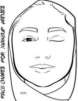 Face Charts for Makeup Artists Sadie 1983882828 Book Cover